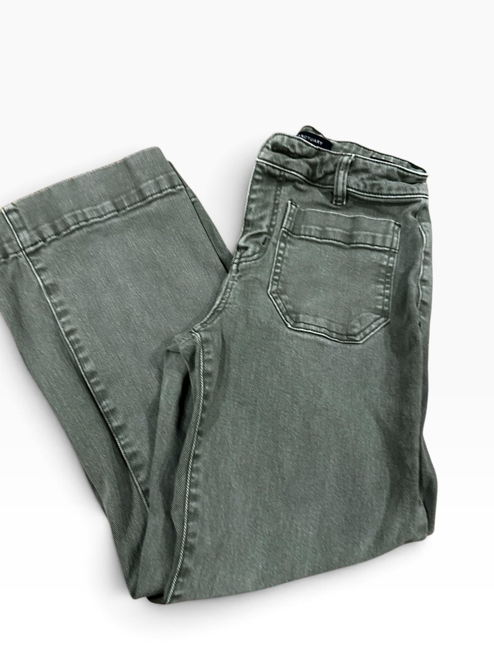 Sanctuary Olive-Grey High Rise Slim Jeans